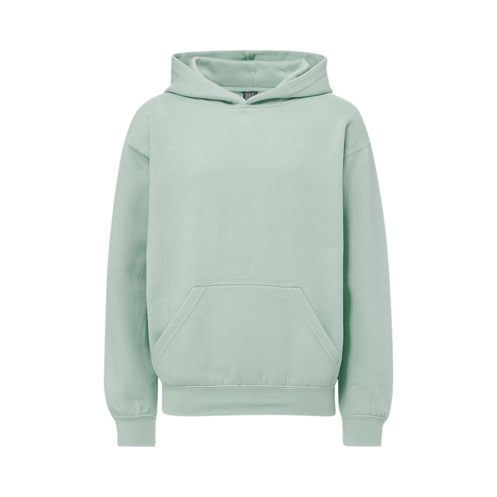 Mv Sport 23153y Youth Buddy Hooded Sweatshirt - Greenstone