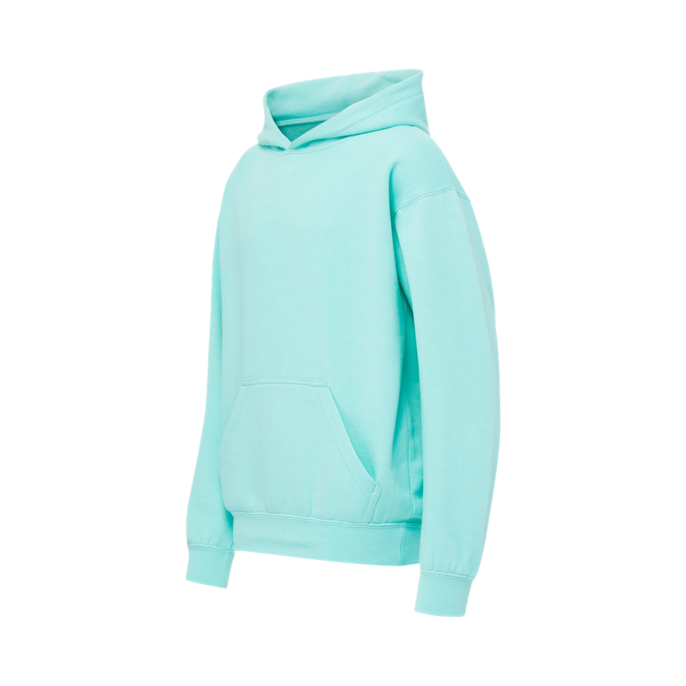 Mv Sport 23153y Youth Buddy Hooded Sweatshirt - Oasis