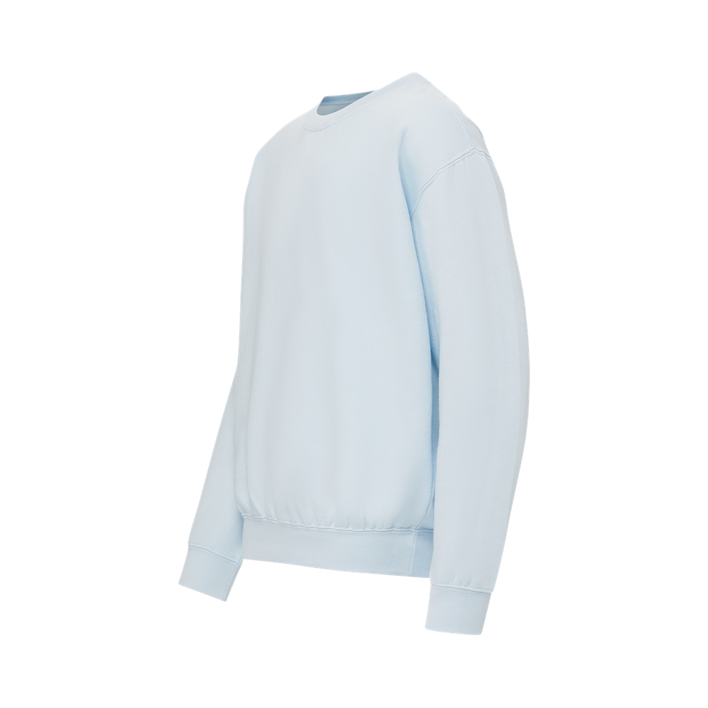 Mv Sport 23154y Youth Buddy Crewneck Sweatshirt - Arctic Blue
