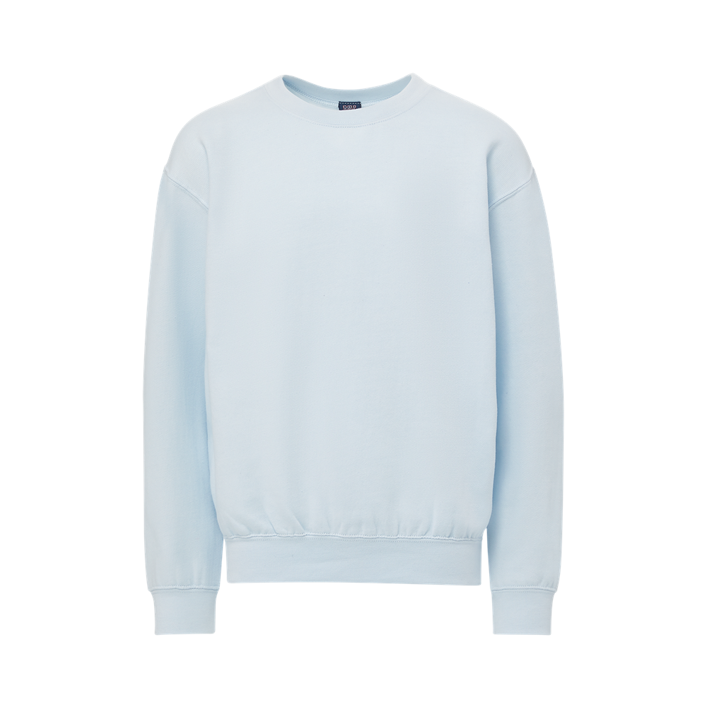 Mv Sport 23154y Youth Buddy Crewneck Sweatshirt - Arctic Blue