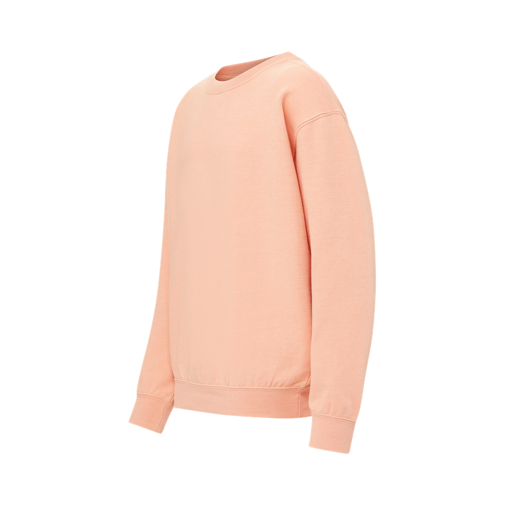 Mv Sport 23154y Youth Buddy Crewneck Sweatshirt - Creamsicle