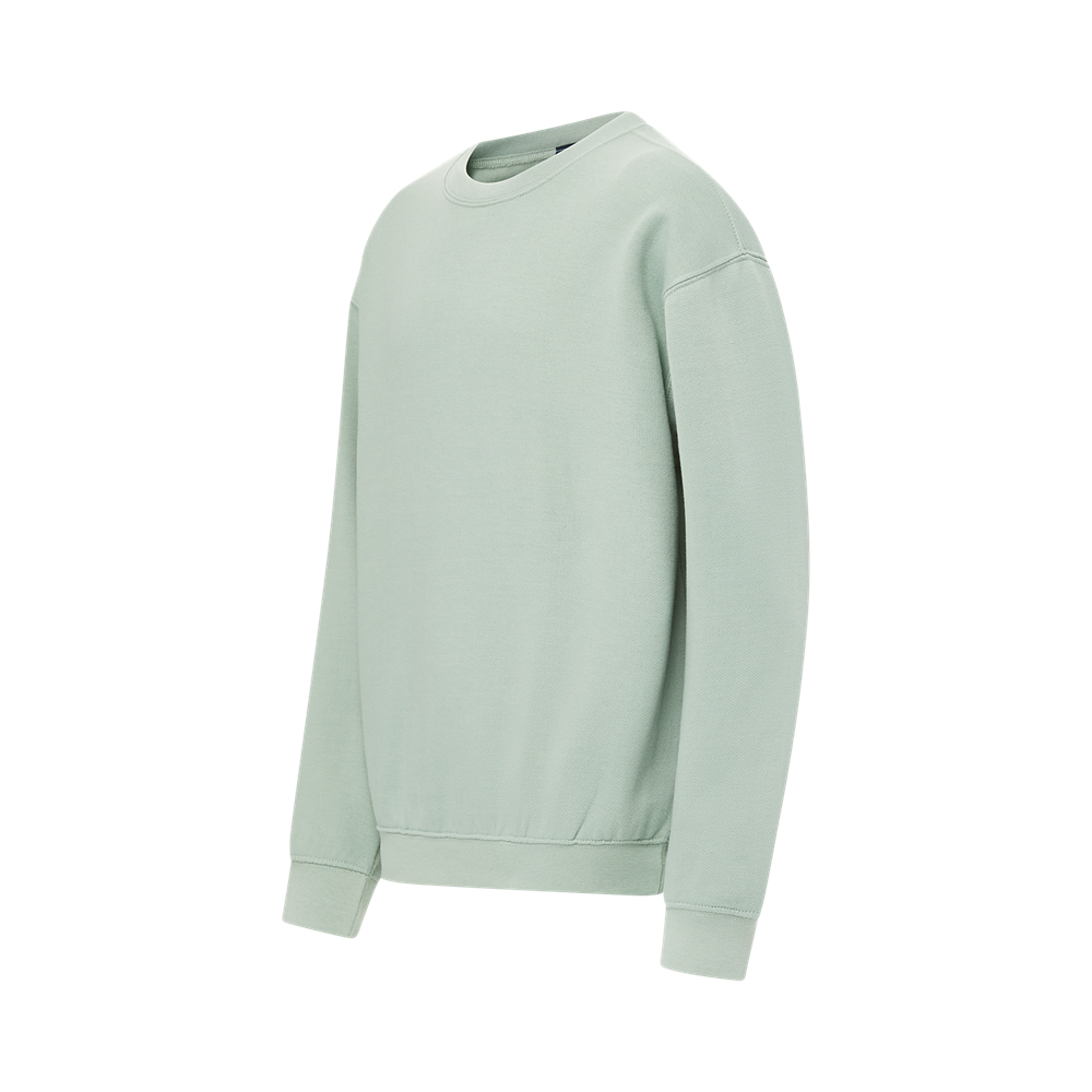Mv Sport 23154y Youth Buddy Crewneck Sweatshirt - Greenstone