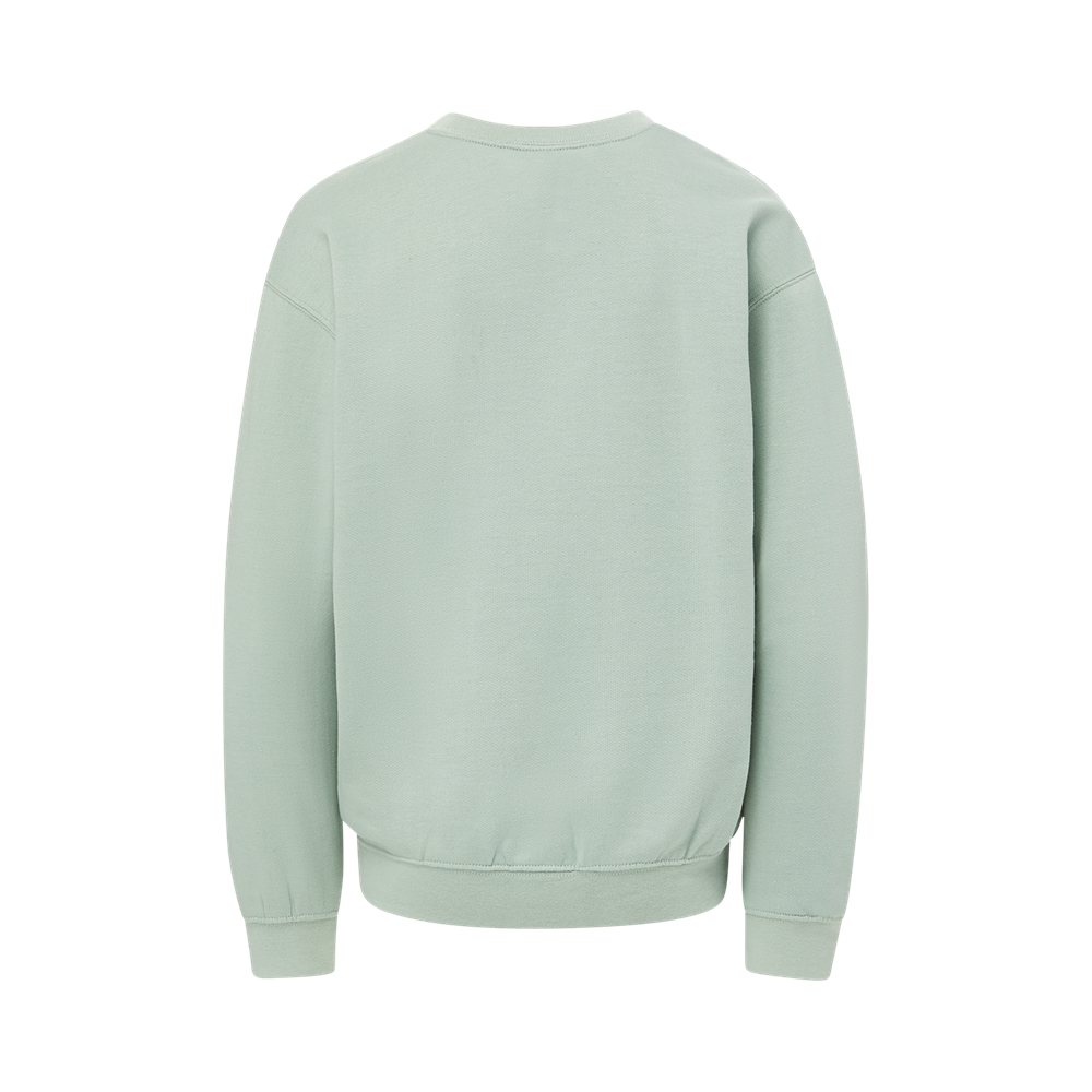 Mv Sport 23154y Youth Buddy Crewneck Sweatshirt - Greenstone
