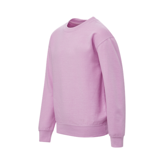Mv Sport 23154y Youth Buddy Crewneck Sweatshirt - Wisteria