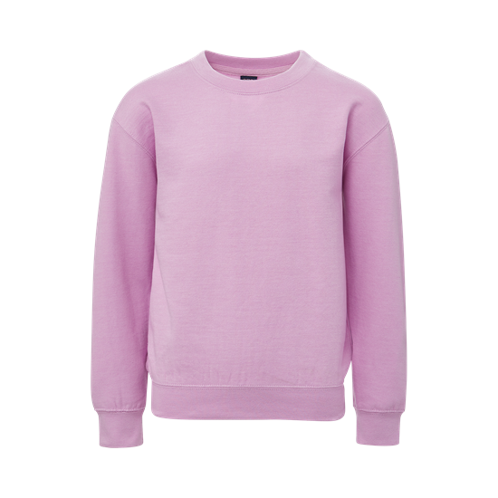 Mv Sport 23154y Youth Buddy Crewneck Sweatshirt - Wisteria