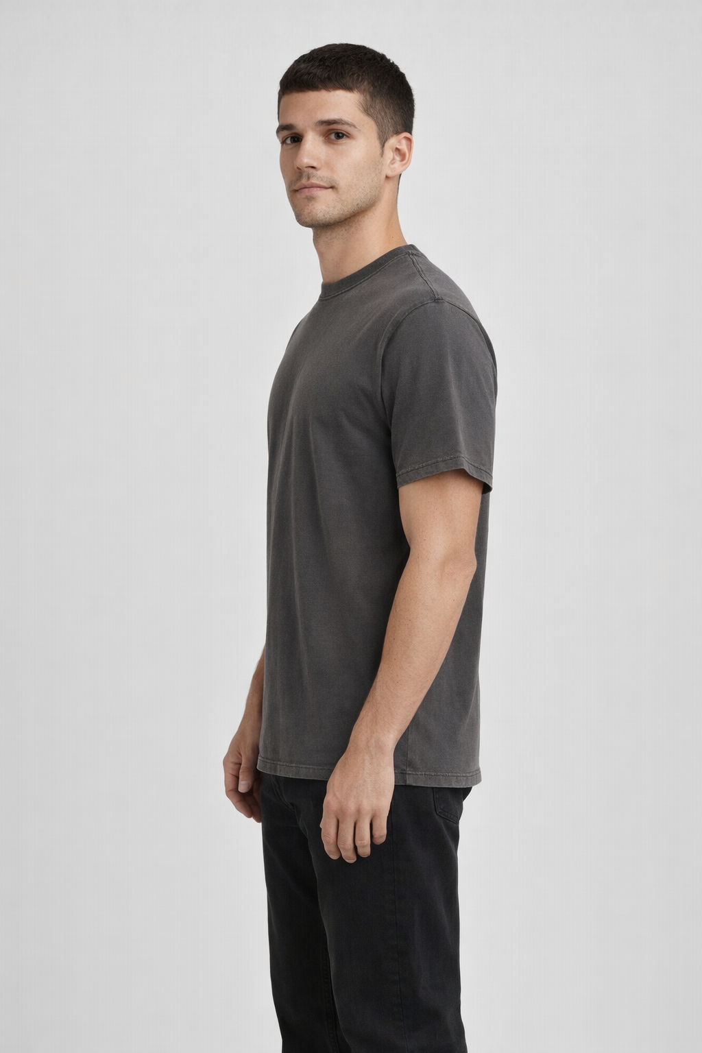 Mv Sport 23414 Coastal Color Tee - Caviar