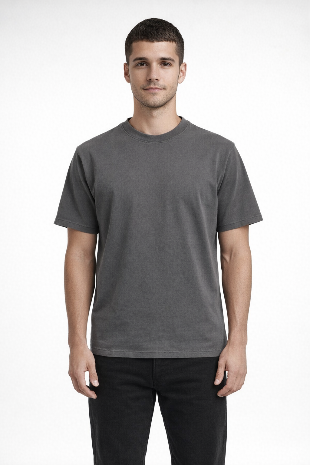 Mv Sport 23414 Coastal Color Tee - Caviar