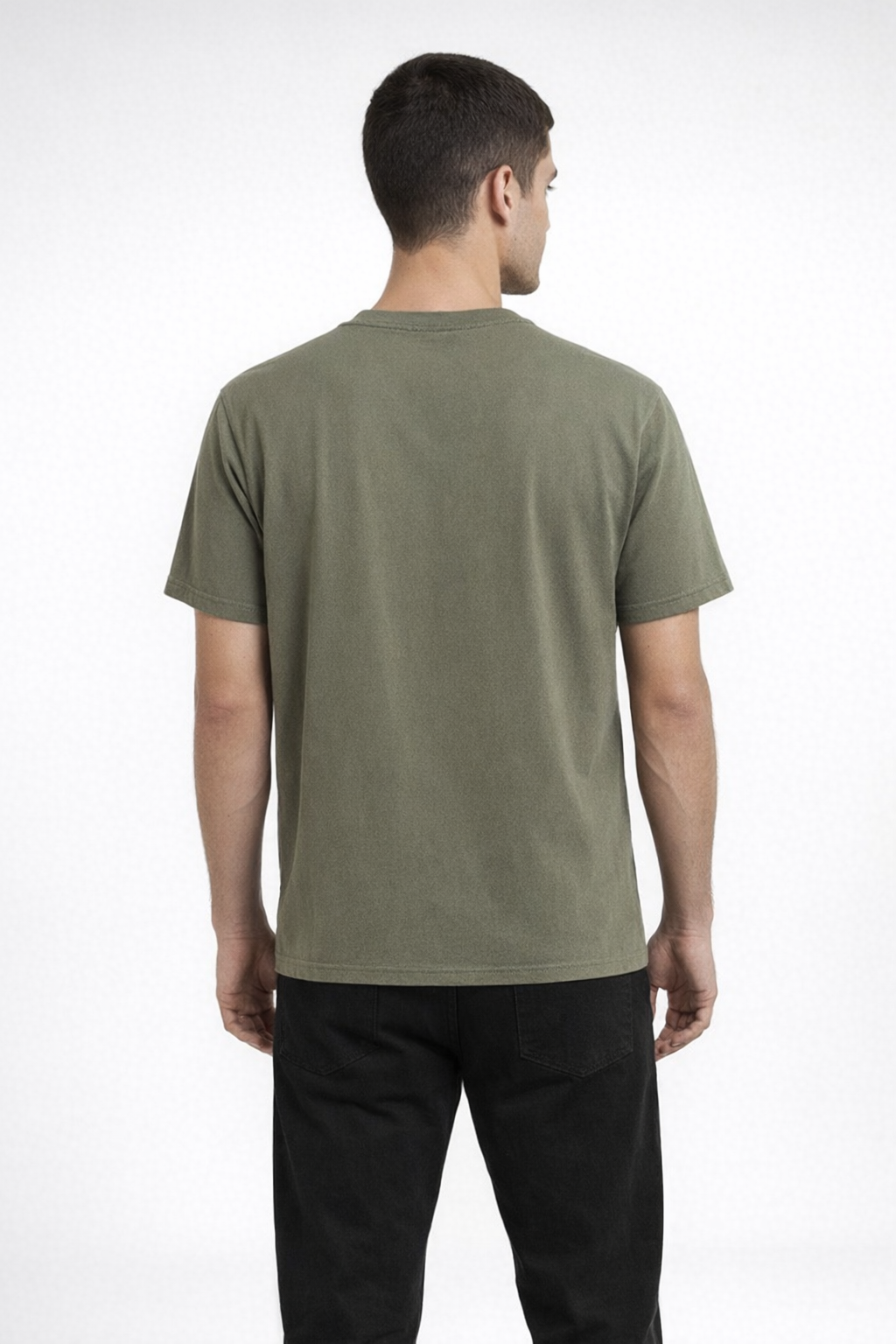 Mv Sport 23414 Coastal Color Tee - Olive Branch