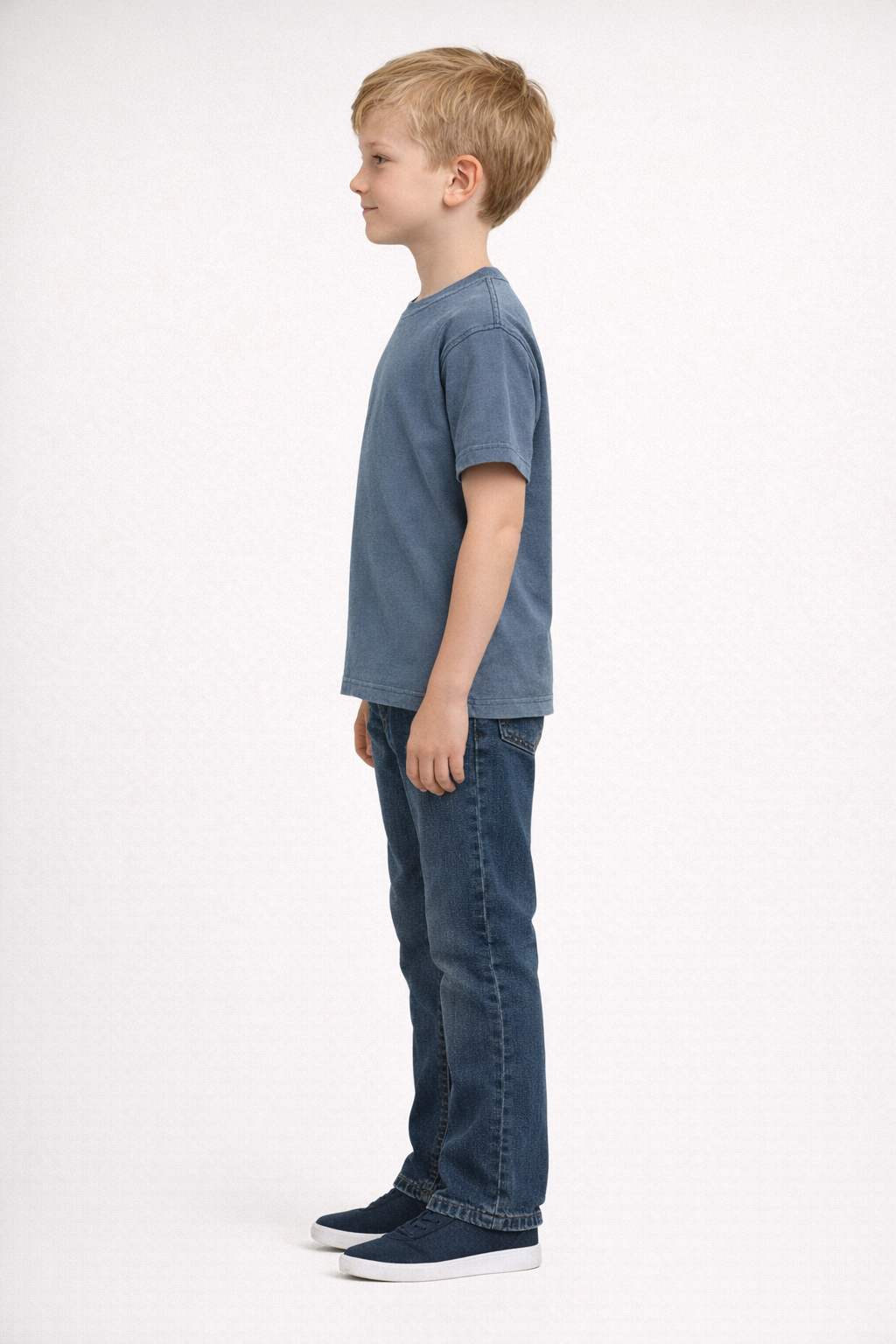 Mv Sport 23414y Coastal Color Youth Tee - Moonlight Navy
