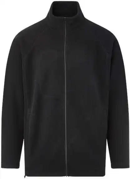 Mv Sport 24138 Whisper Fleece Full Zip Jacket Black
