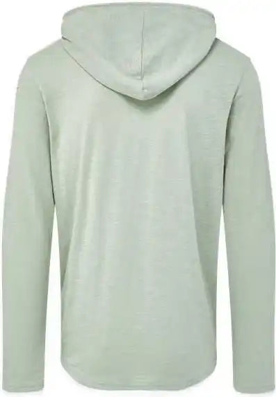 Mv Sport 24401 Miles Slub Hooded Long Sleeve t Shirt Greenstone