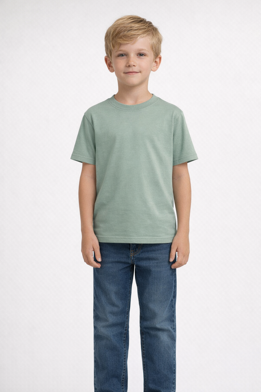 Mv Sport 24407y Youth Buddy Tee - Greenstone