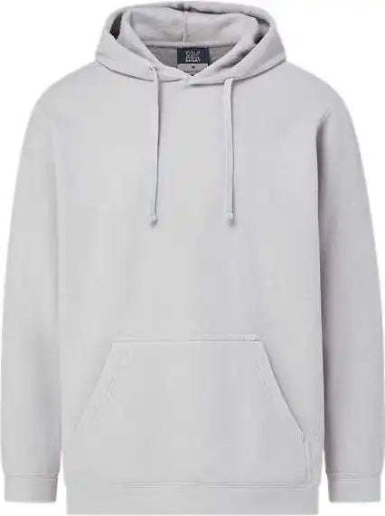 Mv Sport 24701 Whisper Fleece Hooded Sweatshirt Frost Gray