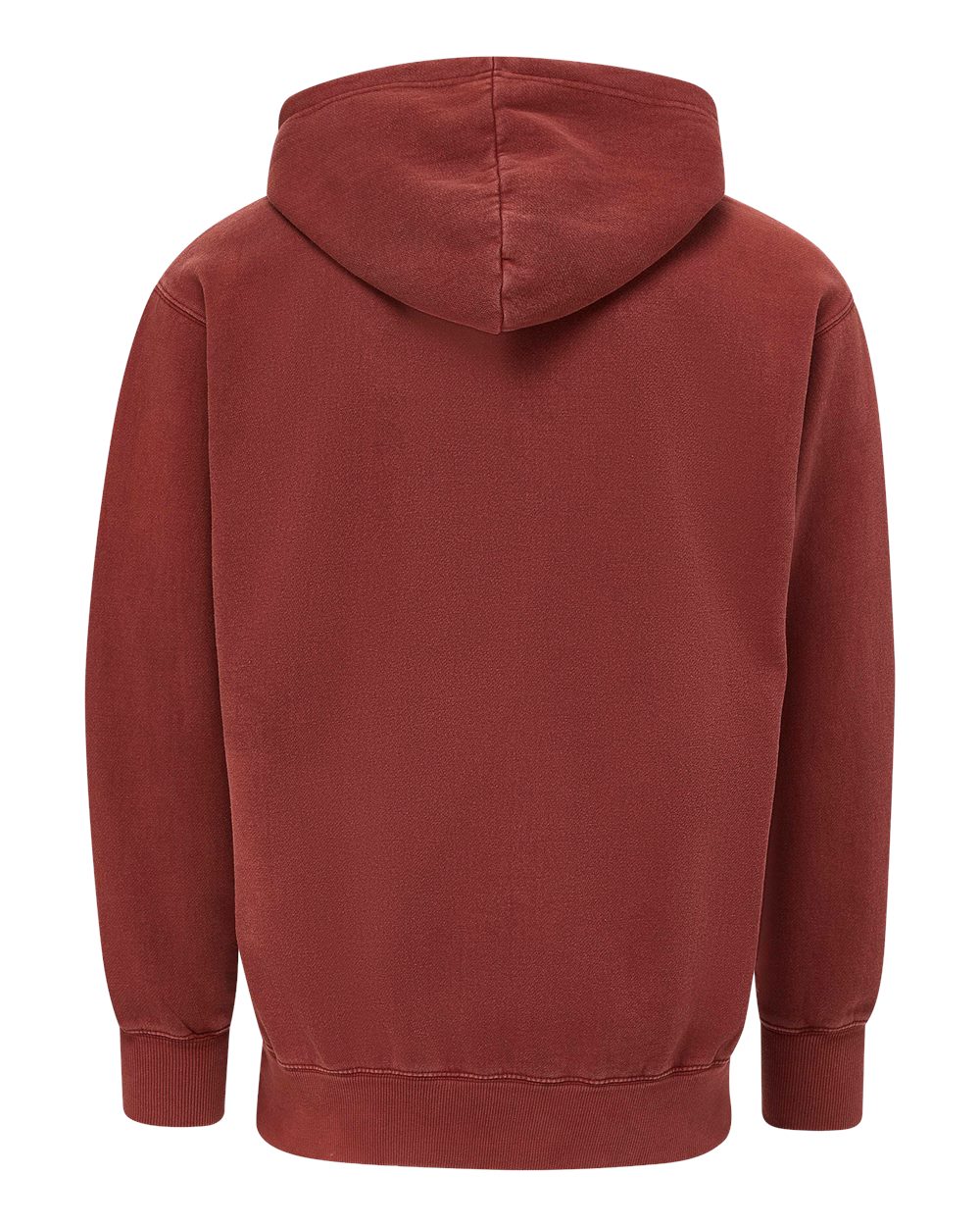 Mv Sport 25100 Men’s Coastal Color Hooded Sweatshirt - Adobe Brick
