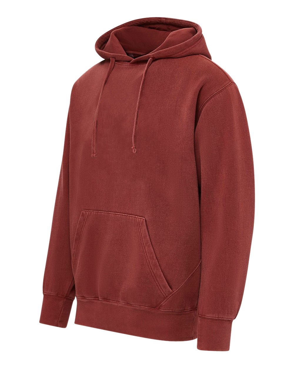 Mv Sport 25100 Men’s Coastal Color Hooded Sweatshirt - Adobe Brick