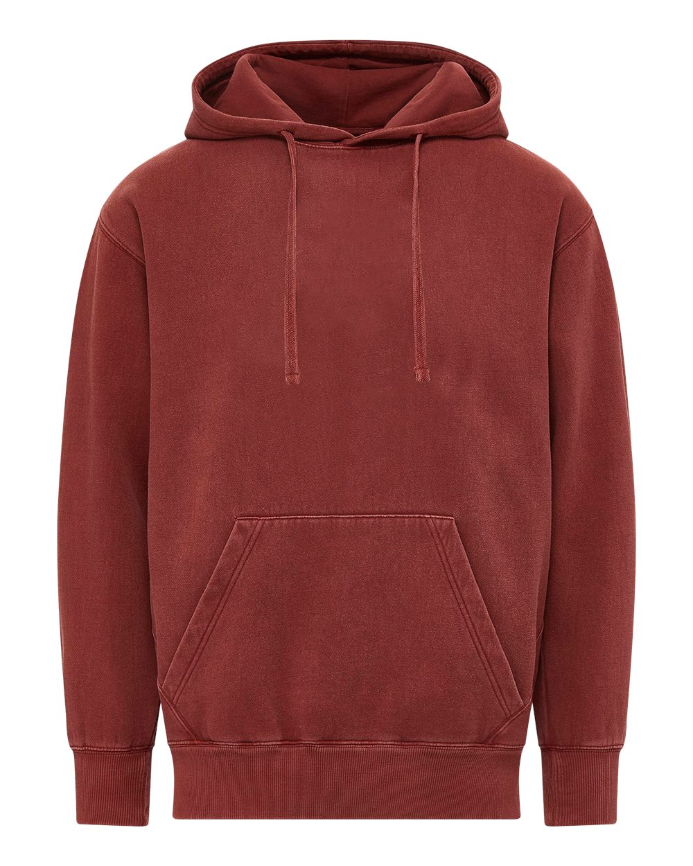 Mv Sport 25100 Men’s Coastal Color Hooded Sweatshirt - Adobe Brick