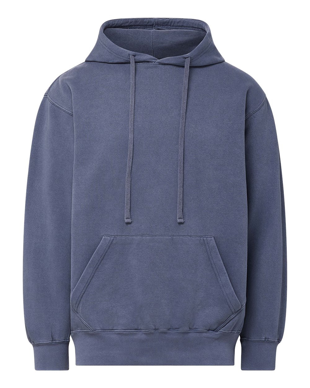 Mv Sport 25100 Men’s Coastal Color Hooded Sweatshirt - Moonlight Navy