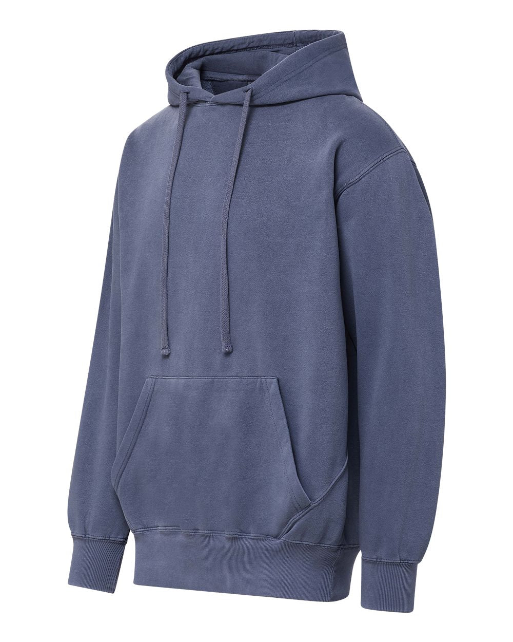 Mv Sport 25100 Men’s Coastal Color Hooded Sweatshirt - Moonlight Navy