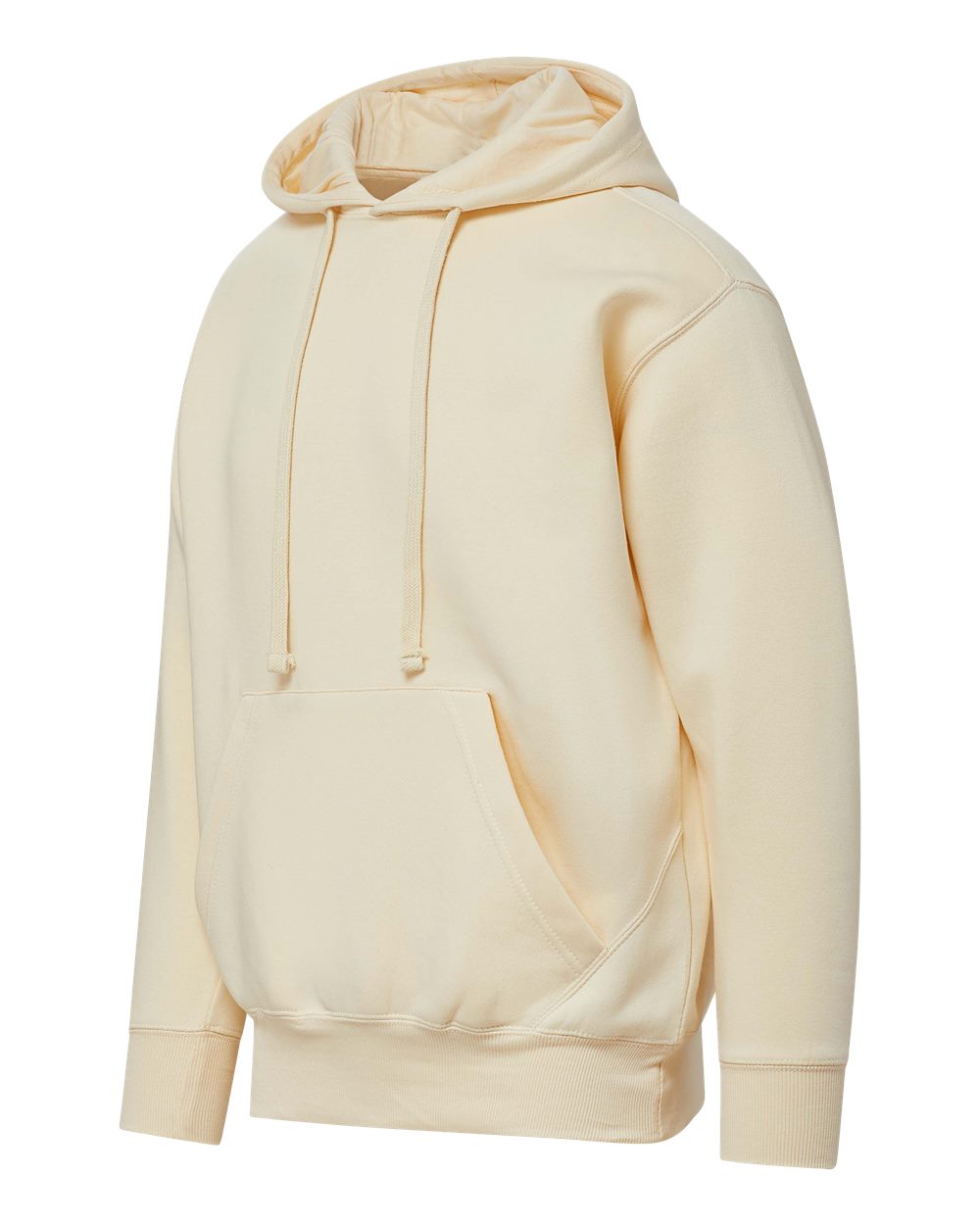 Mv Sport 25100 Men’s Coastal Color Hooded Sweatshirt - Vanilla