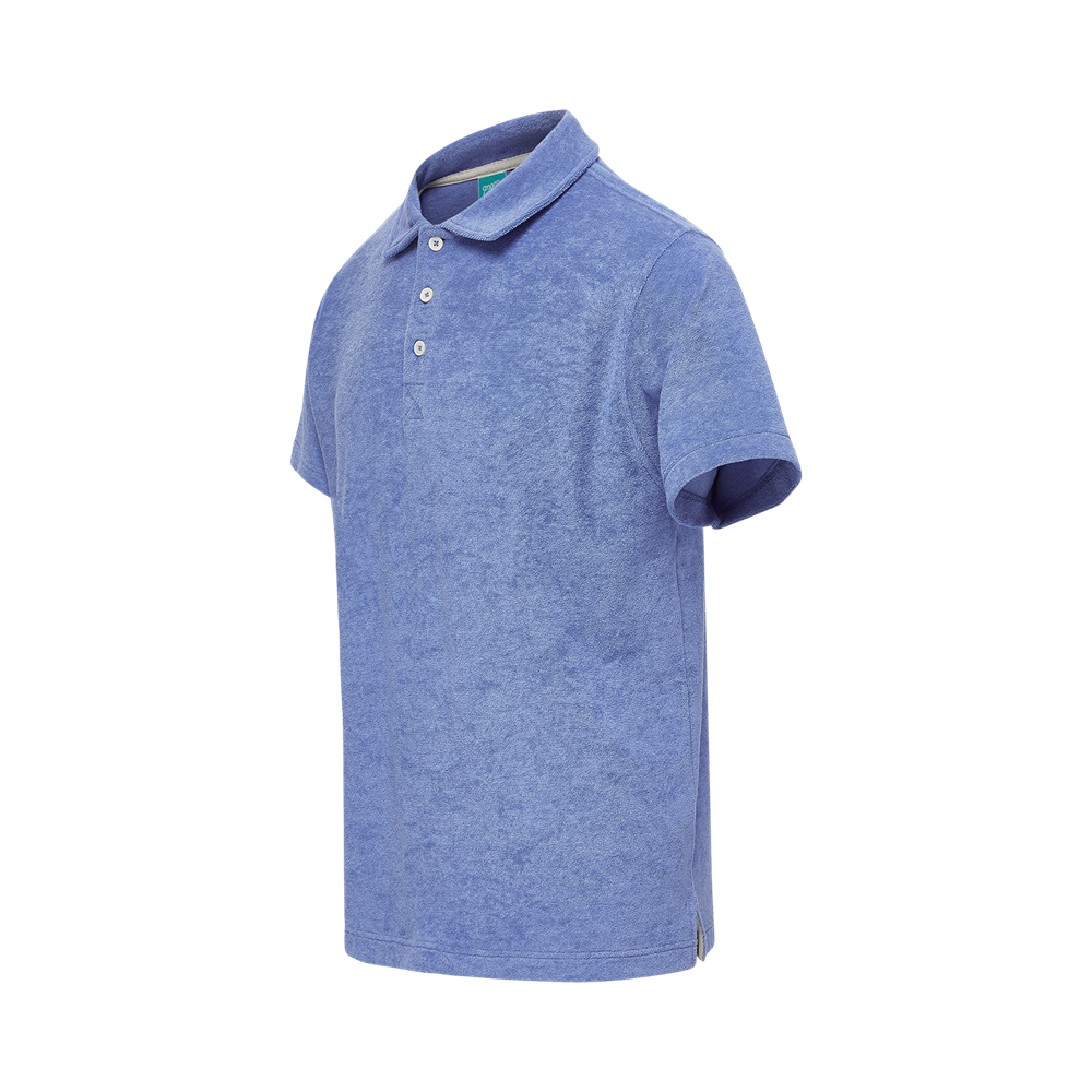 Mv Sport 25143 Mood & Vibe Laguna Terry Polo - Iris