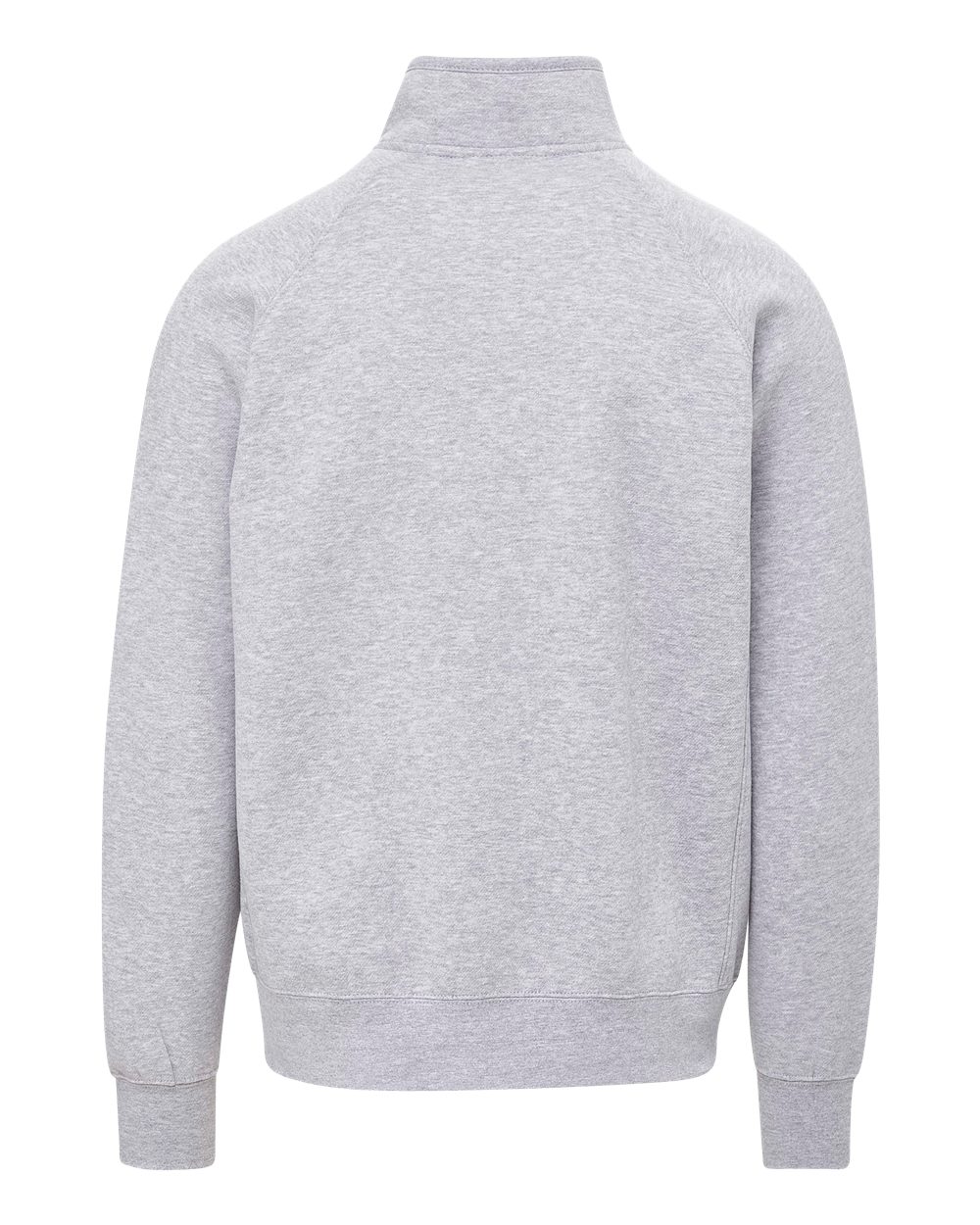 Mv Sport 25157 Men’s Vintage Fleece Track Jacket - Gray
