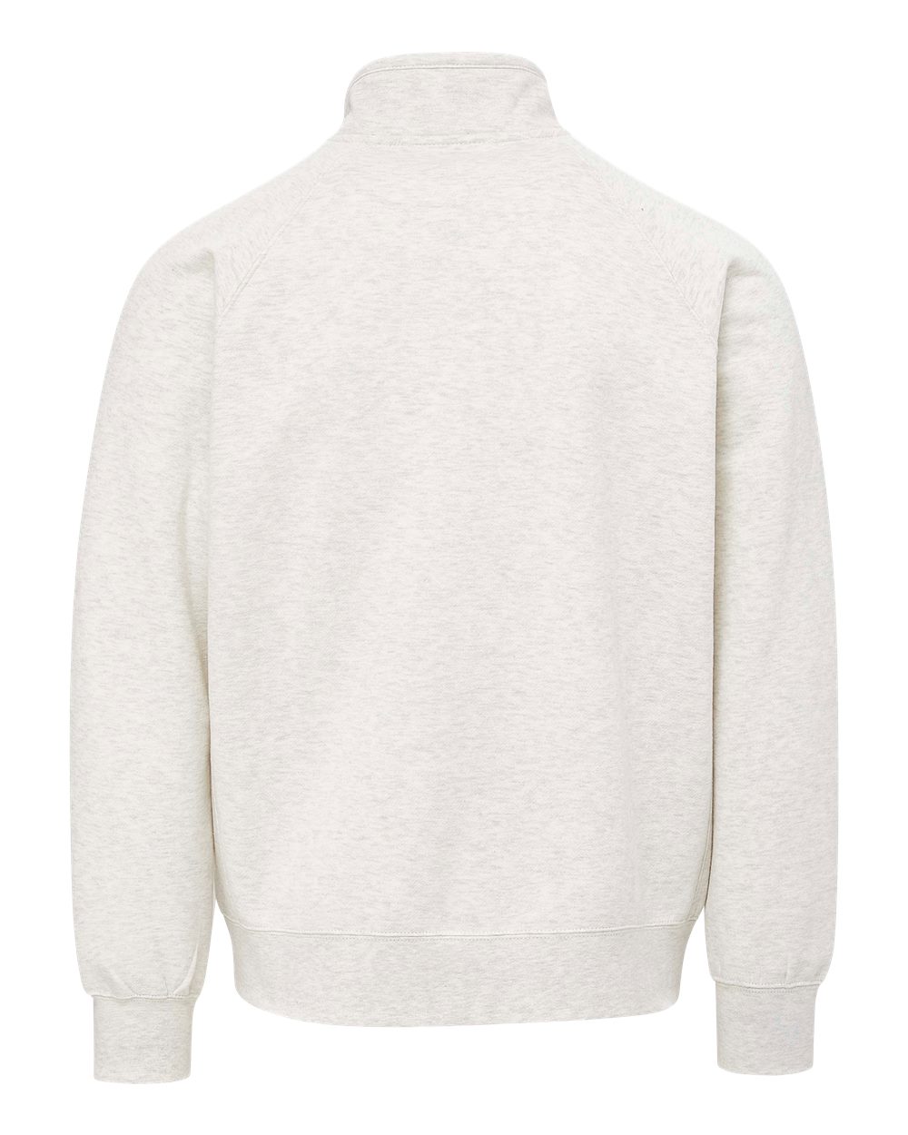 Mv Sport 25157 Men’s Vintage Fleece Track Jacket - Oatmeal