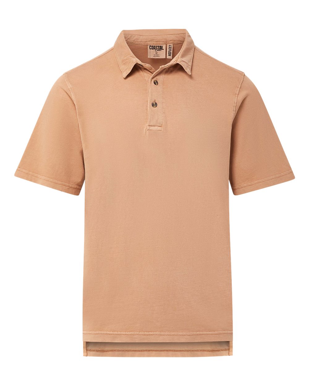 Mv Sport 25411 Men’s Coastal Color Polo - Desert Sands