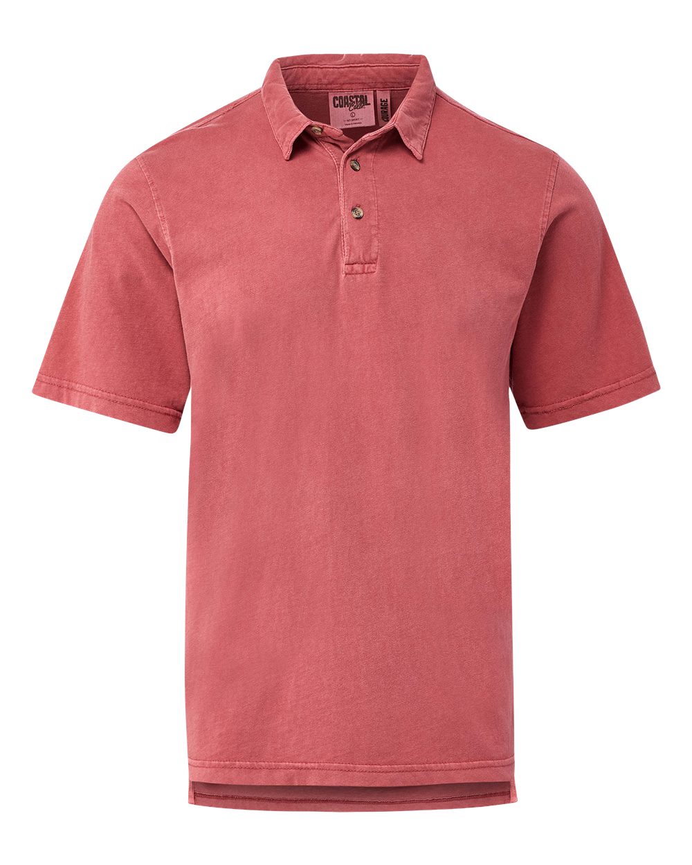 Mv Sport 25411 Men’s Coastal Color Polo - Scarlet