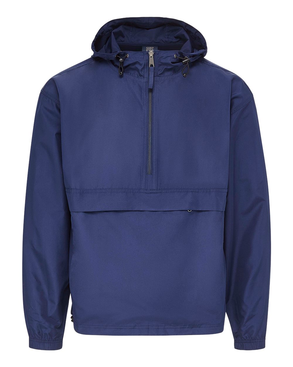 Mv Sport 25602 Men’s Pioneer Packable Wind Breaker Jacket - Athletic Navy