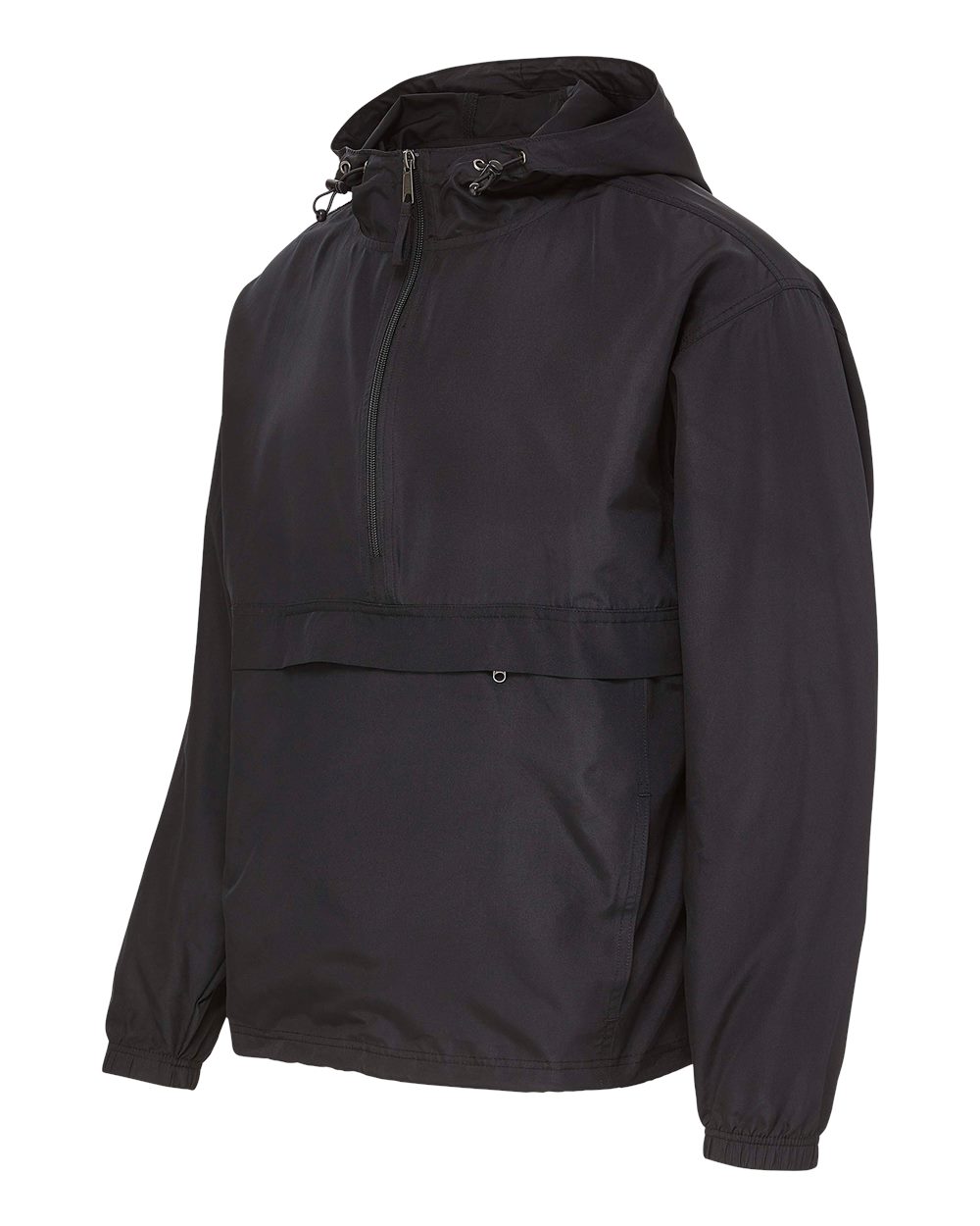 Mv Sport 25602 Men’s Pioneer Packable Wind Breaker Jacket - Black