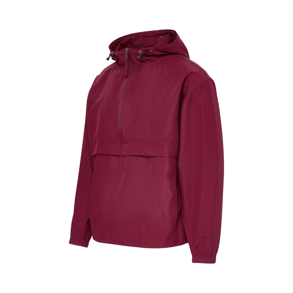 Mv Sport 25602 Men’s Pioneer Packable Wind Breaker Jacket - Maroon