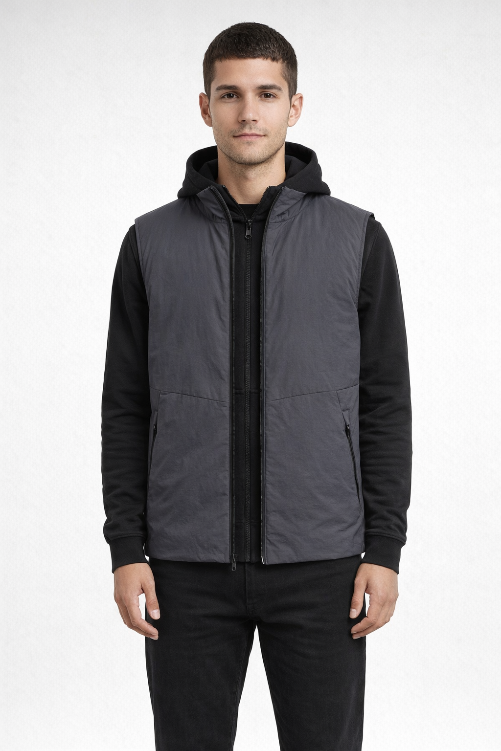 Mv Sport 26714 Weatherproof Commuter Tech Vest - Storm