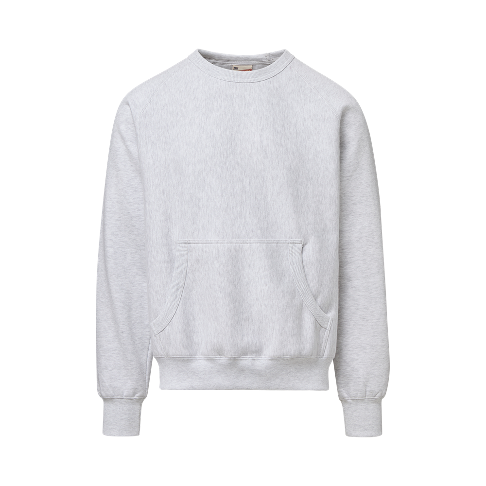 Mv Sport 27103 Pro-weave Pouch Pocket Crew - Marble Heather