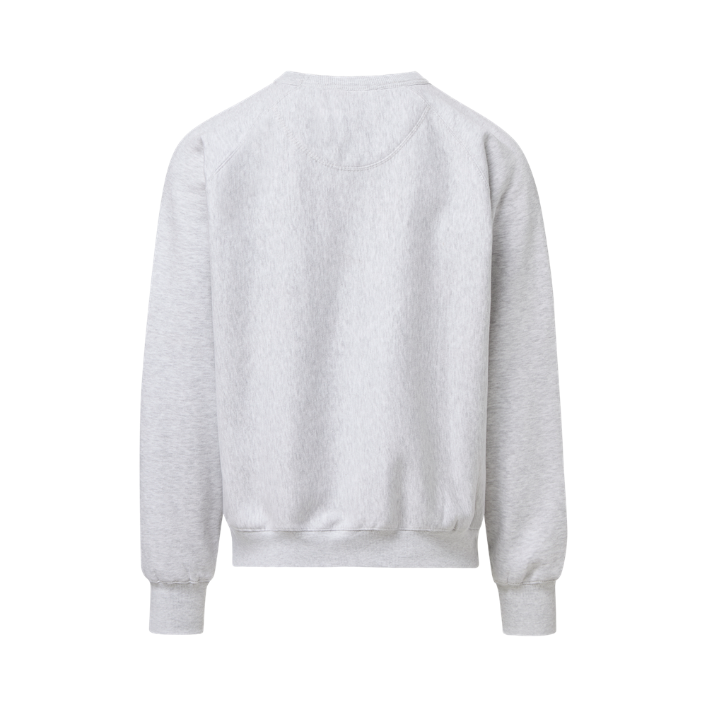 Mv Sport 27103 Pro-weave Pouch Pocket Crew - Marble Heather