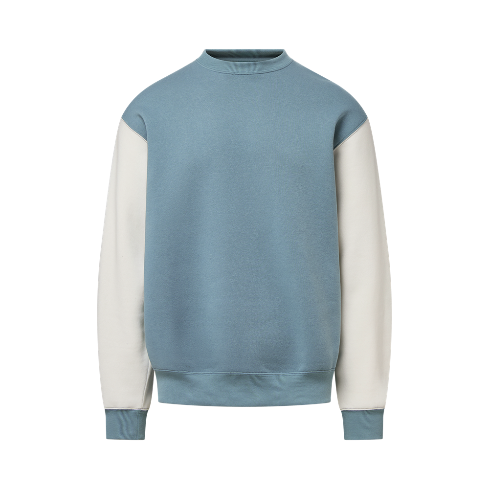 Mv Sport 27149 Mood & Vibe Horizon Crew - Light Denim Heather