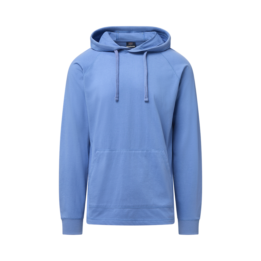Mv Sport 27406 Sierra Sustainable Long Sleeve Hooded Tee - Blue Iris