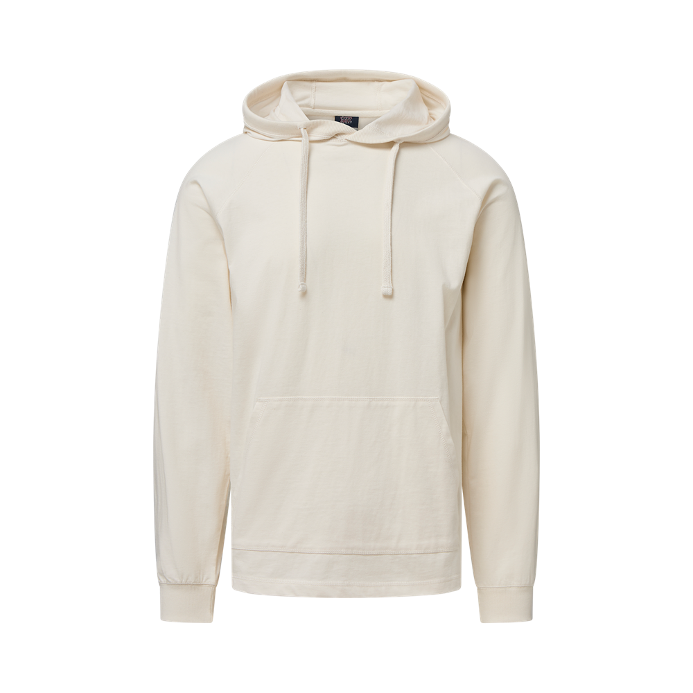 Mv Sport 27406 Sierra Sustainable Long Sleeve Hooded Tee - Vintage White