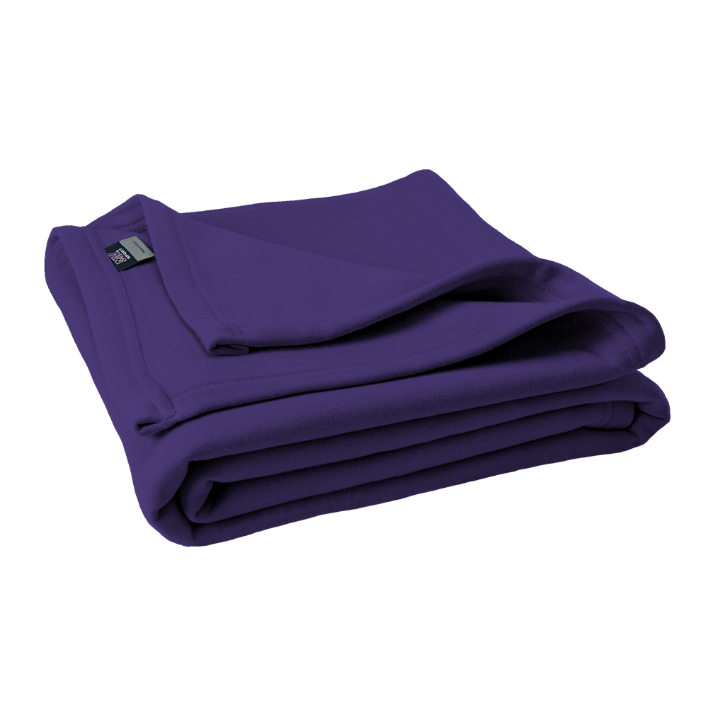 Mv Sport 3300 Pro-weave Sweatshirt Blanket - Athletic Purple