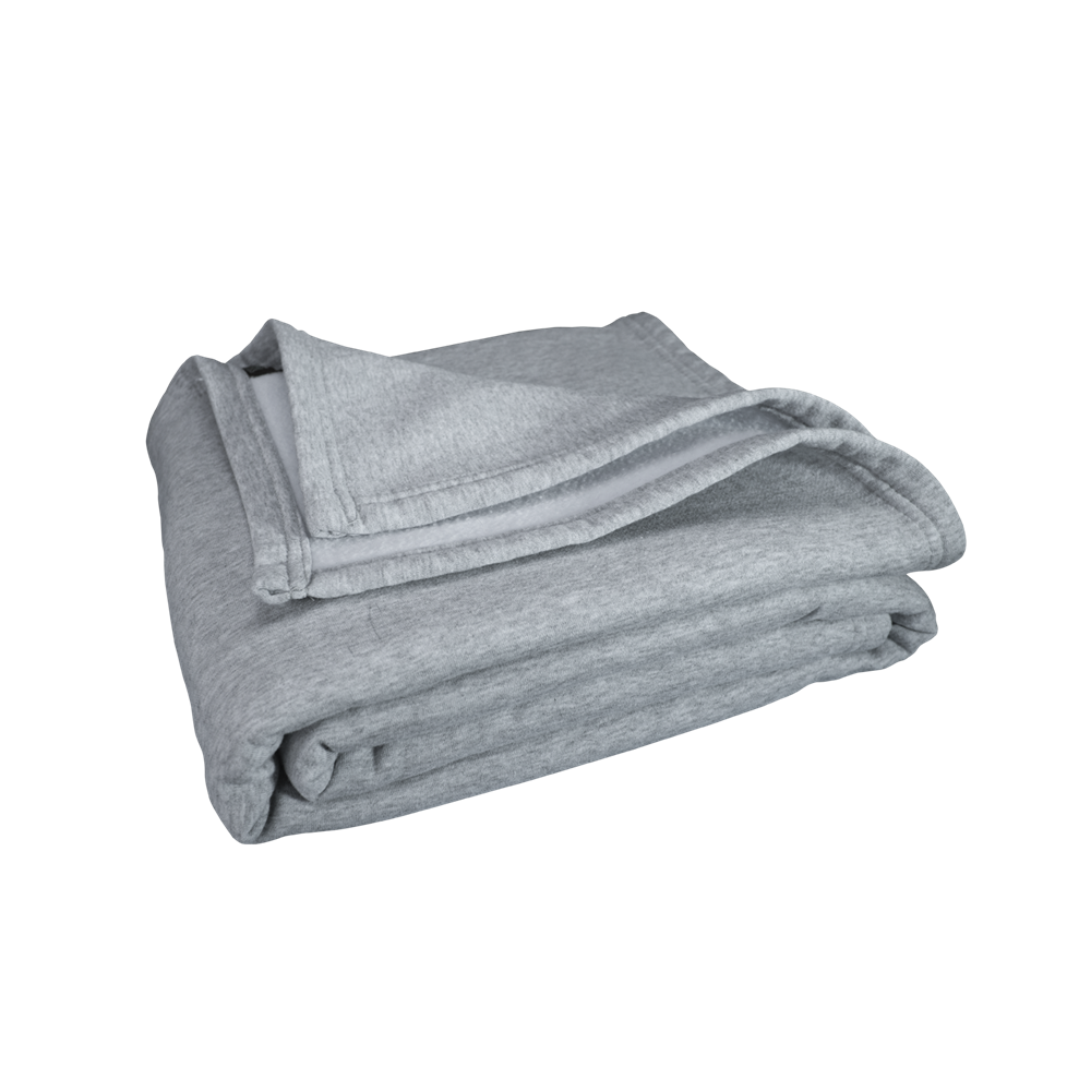 Mv Sport 3300 Pro-weave Sweatshirt Blanket - Heather Gray