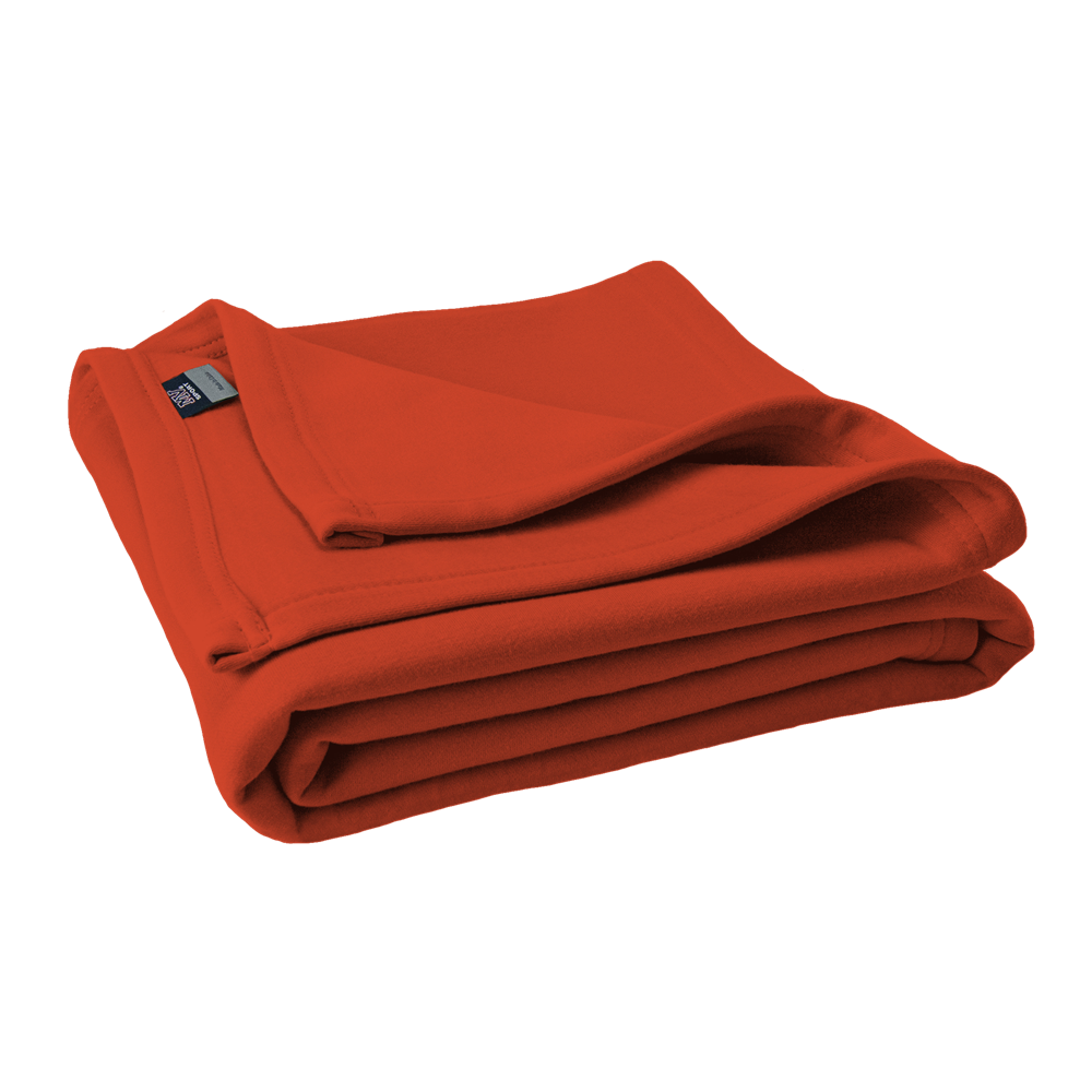 Mv Sport 3300 Pro-weave Sweatshirt Blanket - Orange