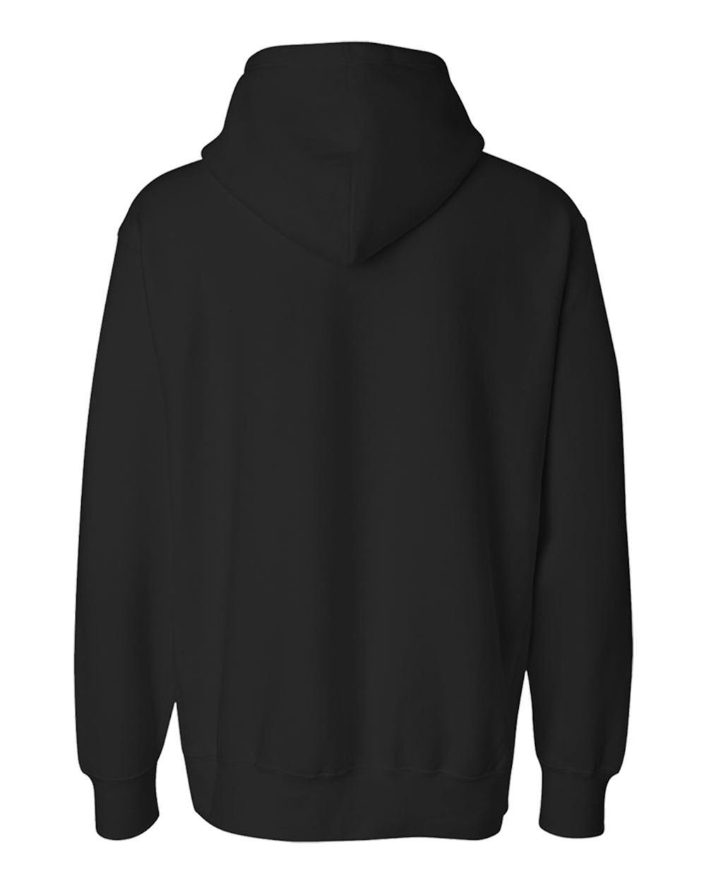 Mv Sport 488 Unisex Pro Weave Hooded Sweatshirt - Black