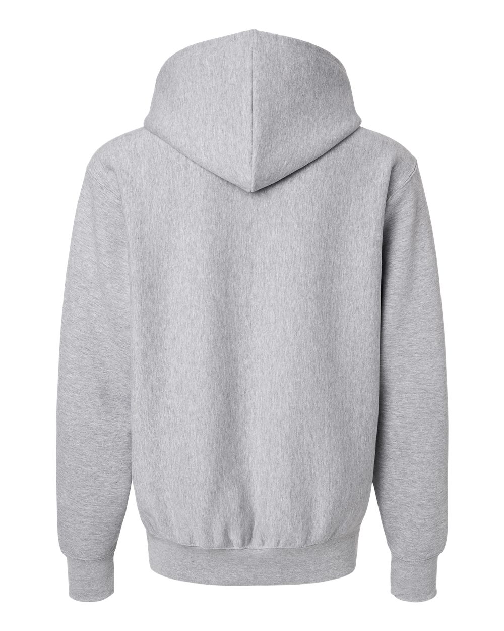 Mv Sport 488 Unisex Pro Weave Hooded Sweatshirt - Heather Grey