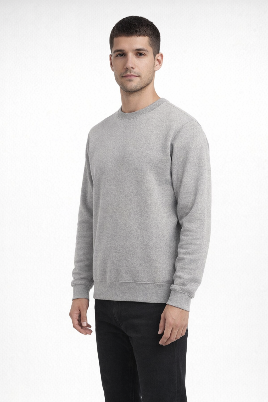 Mv Sport 496 Pro-weave Crewneck 229 - Graphite