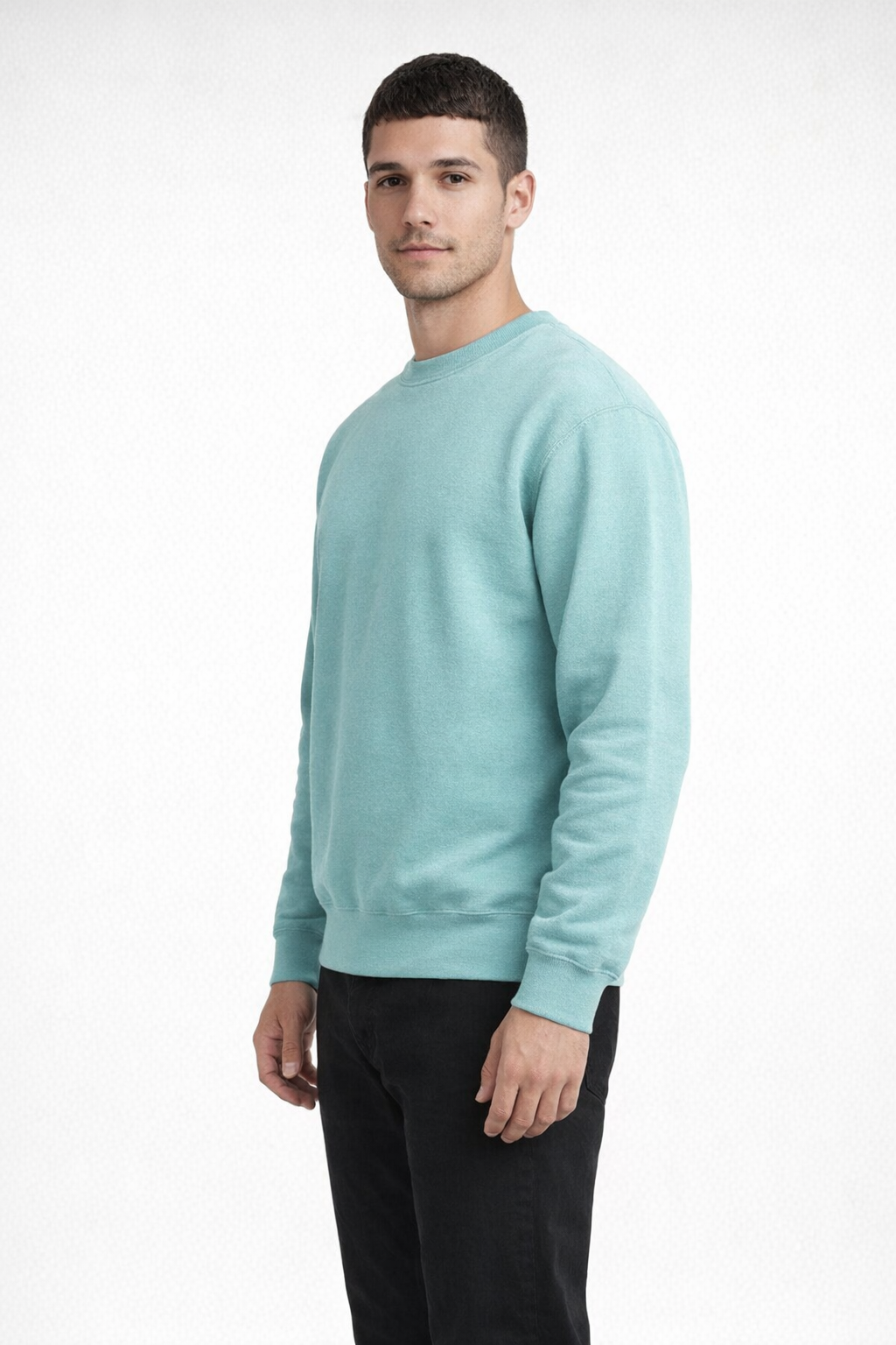 Mv Sport 496 Pro-weave Crewneck 229 - Lagoon