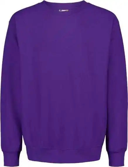 Mv Sport 496 Pro-weave Crewneck Sweatshirt - Athletic Purple