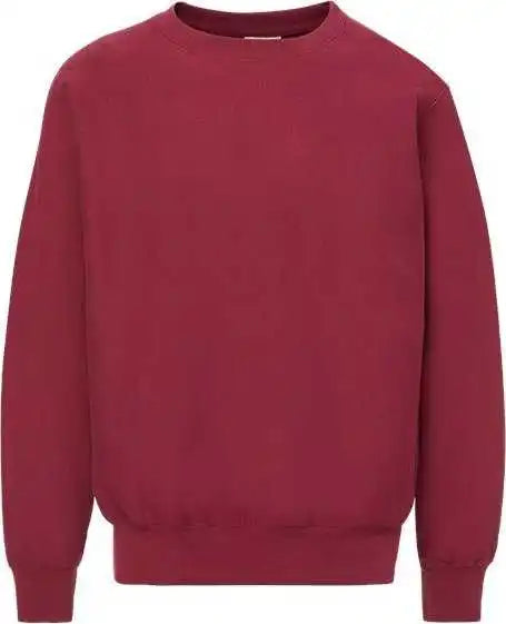 Mv Sport 496 Pro-weave Crewneck Sweatshirt - Garnet