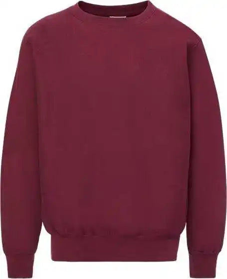 Mv Sport 496 Pro-weave Crewneck Sweatshirt - Maroon