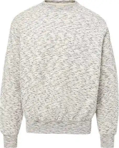 Mv Sport 496 Pro Weave Crewneck Sweatshirt Salt &amp; Pepper