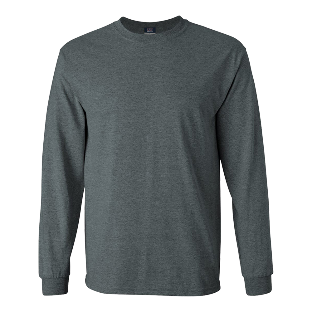 Mv Sport 707 Classic Long Sleeve Tee - Charcoal
