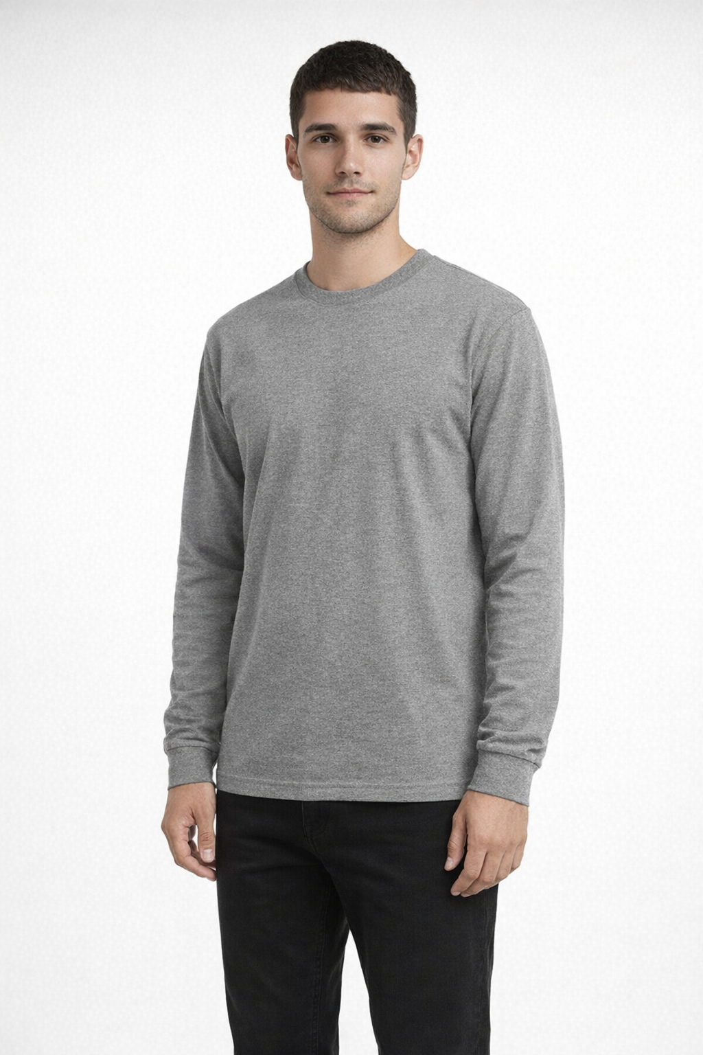 Mv Sport 707 Classic Long Sleeve Tee - Graphite